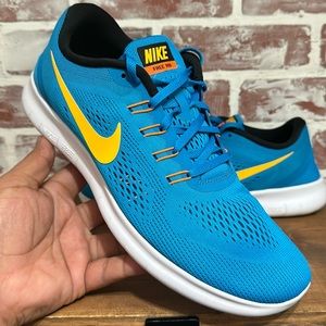 Nike Free Run Heritage Cyan/Laser Men’s Sz 11